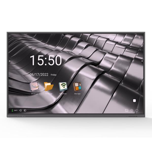 Portable Interactive Digital Whiteboard 75 Inch 4k