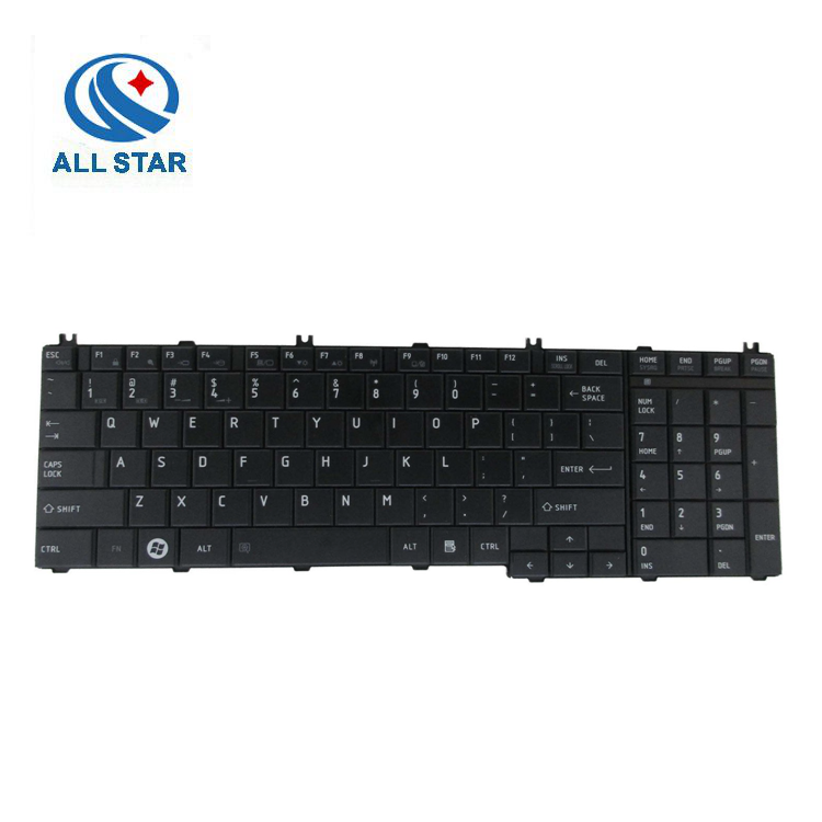 Black PC Laptop Accessories with Toshiba C650 L655 L670 L750 L750D US layout
