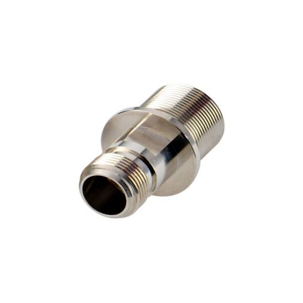 Thread Fitting Stainless Steel Parts SS304 Silver Nickel Plating Machining