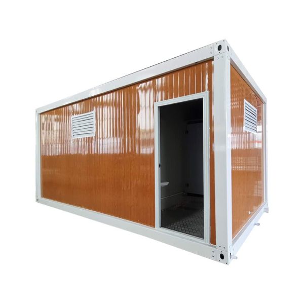 20FT/40FT Customized Prefabricated Bathrooms with Local Standard Electricity and Shower Room