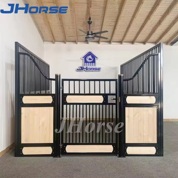Customizable Welded Steel Q235 Horse Stable Fronts Panels With Weatherproof Powder Coated Finish