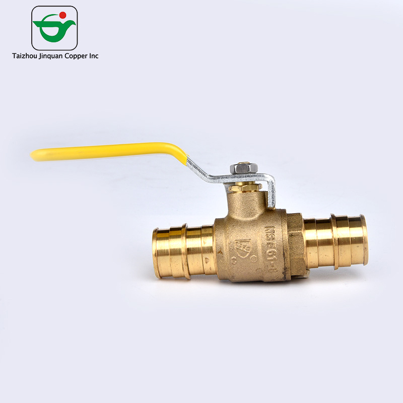 cuzn40pb2 шариковый клапан трубы уплотнения 1/2 '' X1/2» Pex Bonnet PTFE