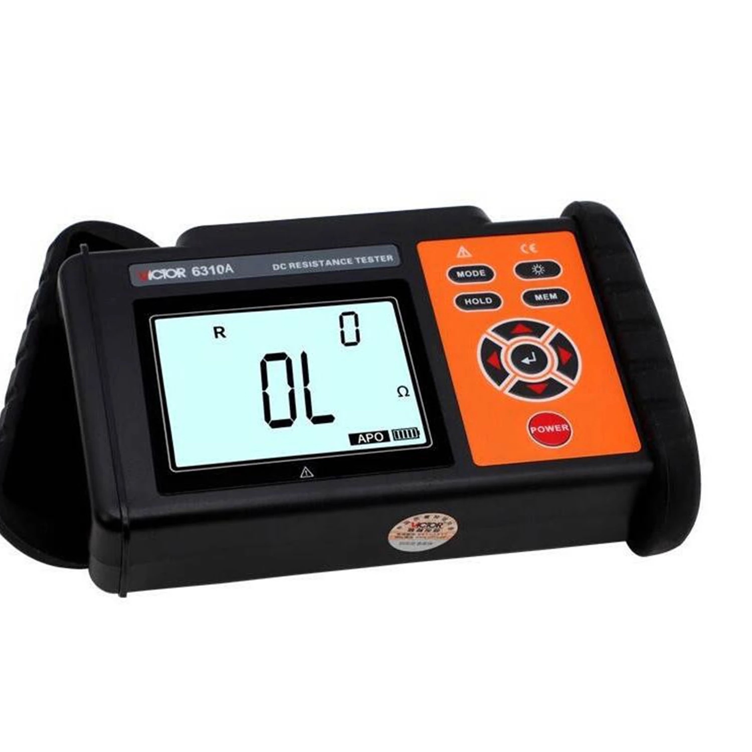 VICTOR 6310A DC Low Resistance Tester 30KOHM диапазон сопротивления 500 групповое хранение данных