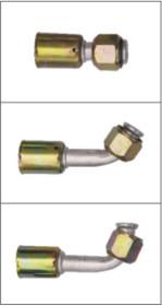 #6 #8 #10 #12 Quick joint Al jacktet2/Straight 45° 90°Shape / auto air conditioning hose fitting