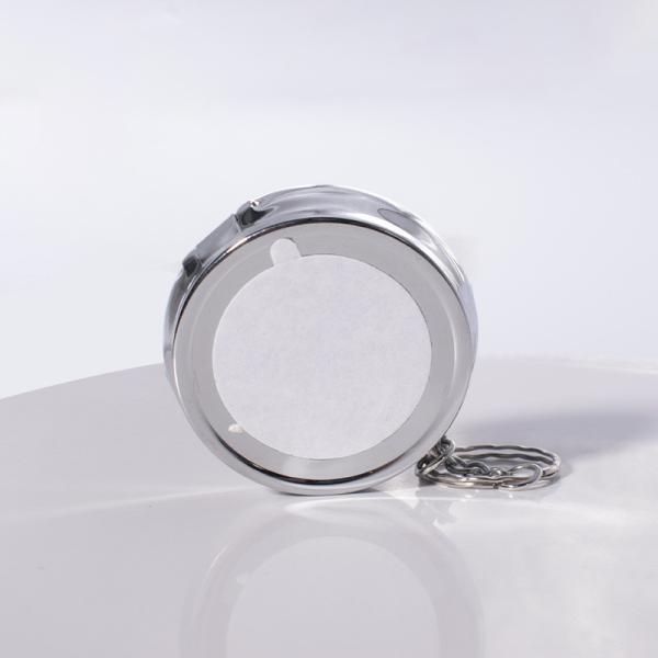 Boîte ronde de pilules de sublimation avec insert en aluminium pour l'impression par sublimation