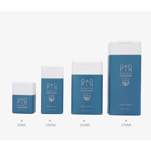 Soft Touch Squeeze Plastic Shampoo Bottles 20g 100ml Color Customized