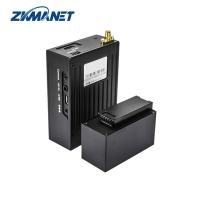 Émetteur vidéo portable COFDM de 1 W avec entrée vidéo HDMI/CVBS et bande passante de 2 à 8 MHz