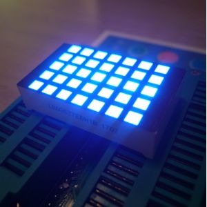 Ultra Blue 3mm 5X7 Dot Matrix Led Display Row Cathode For Elevator Position