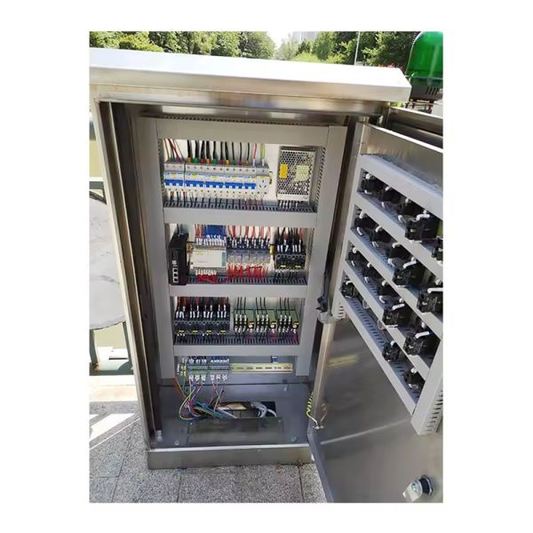 IP54 Waterproof Electrical Control Cabinet with Cold Rolled Steel Construction and Modular Design for Power Distribution