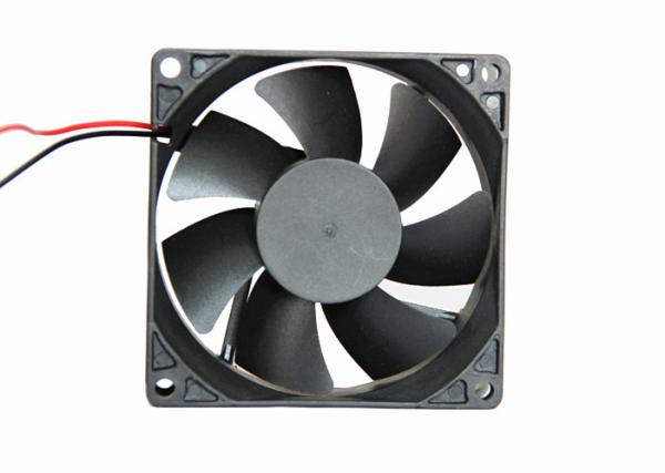 Small Ball Bearing DC Axial Fans 12v Brushless Motor 4000 RMP Speed 80 X 80 X 20mm