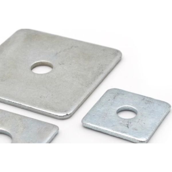 M6 M10 Углеродистая сталь Оцинкованная стиральная машина Специальное цинковое покрытие белая Синяя квадратная стиральная машина