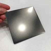 O grânulo preto soprou a largura de aço inoxidável decorativa da folha 1219mm de 4x8ft