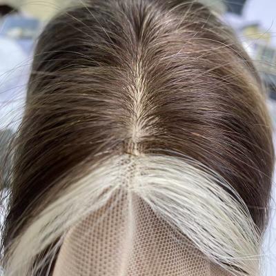 Ready to Ship Large Base 7x8 8x9 9''*9'' 9x10 Jewish Silk Base Topper Top Virgin Human Hair for Women 14-18inches Length