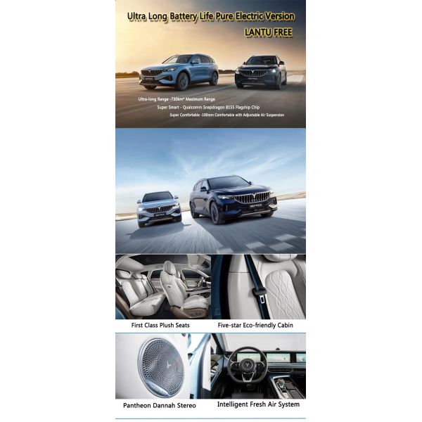 Midsize SUV Voyah Free Electric Car The Perfect Combination of Luxury and Performance