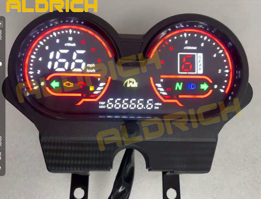 Universal Digital Motorcycle Speedometer (XPRESS 125 & Universal Fitment)