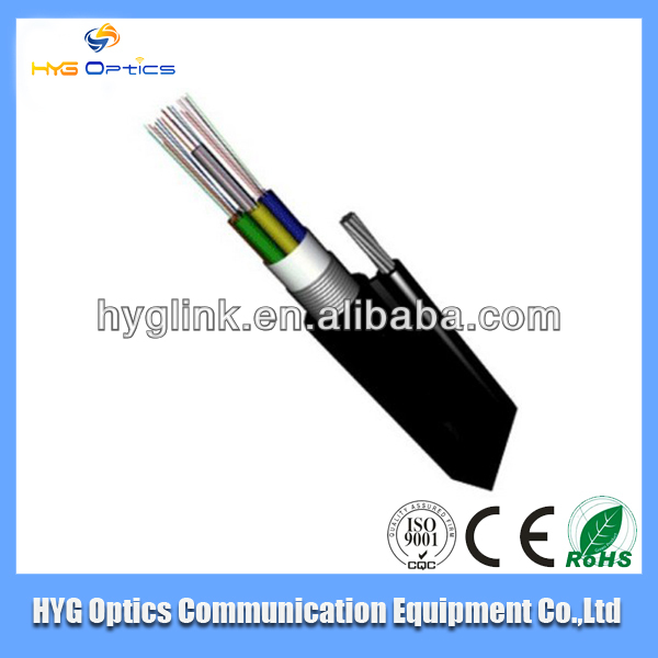 HDPE Sheath Outdoor Fiber Optic Cables GYTC8A Loose Tube
