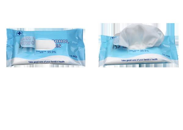 High Performance Antiseptic Cleansing Wipe  75% Alcohol  Easy Use