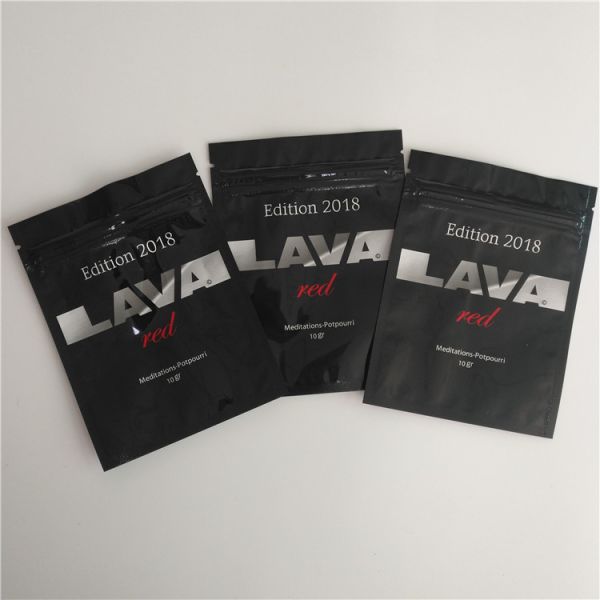 O cabelo de empacotamento do malote da folha do feijão do cana-de-açúcar amarra o saquinho pouca impressão minúscula do saco CMYK do Pin