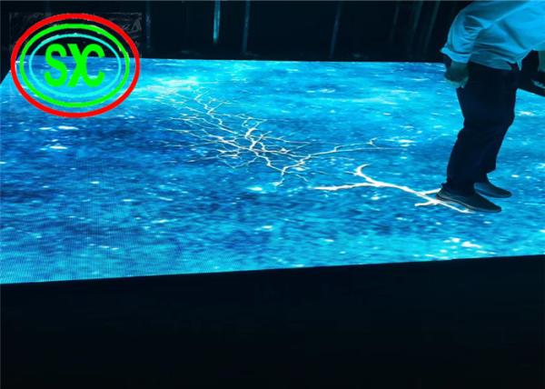 Indoor HD P6.25 SMD3528 Full Color LED Dance Floor 1000mmx 500mm Box