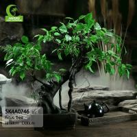 Usines mises en pot artificielles spéciales de plancher d'arbre en plastique artificiel de ficus pour la décoration d'intérieur