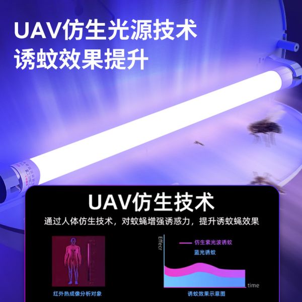 Silent Mosquito Trap Machine  White Indoor Mosquito Bug Catcher