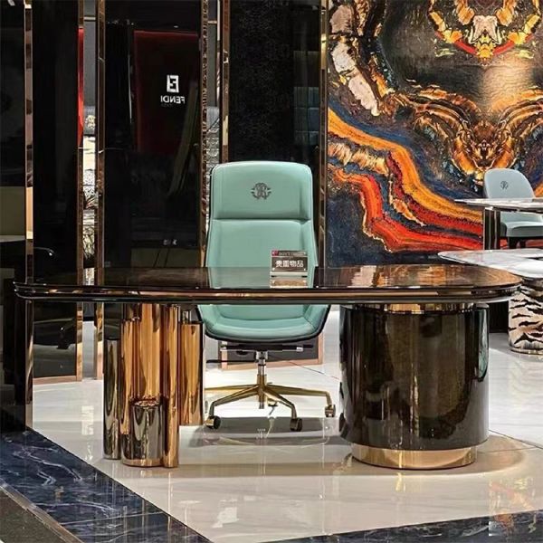 High Quality Customization Hot Sale Foshan Modern Office Desks Luxury Presidential Office Desk
