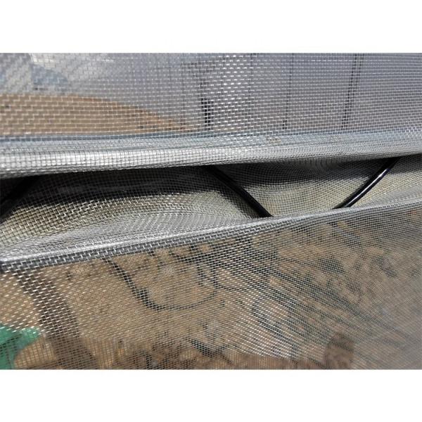5m Height Mushroom Growing Greenhouse Plastic Mesh For Insect Resistance And Roof Ventilation