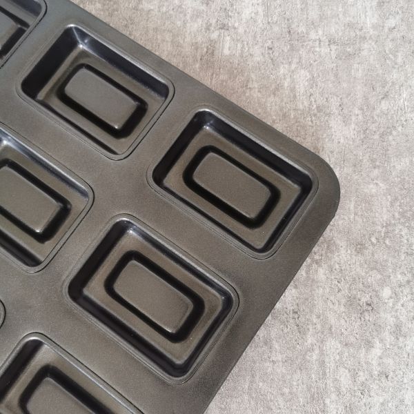 18 лотка булочки силикона связей 1.0mm поверхность круглого ровная