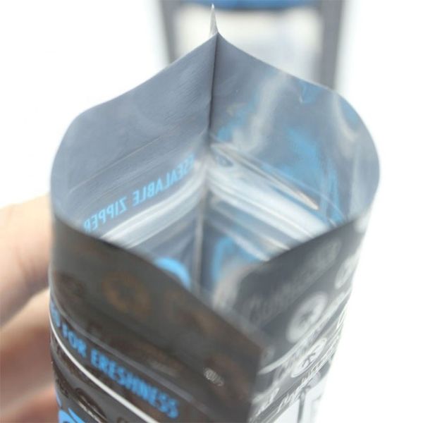 Пищевые сорняки сорняки мешок Mylar сорняки мешки на заказ распечатанный ципп плоский мешок упаковка