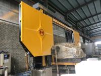 PLC tournant Diamond Wire Saw Cutting Machine du chariot 15kw pour le marbre de granit