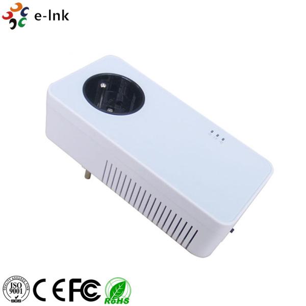 adaptateur d'injecteur de PoE de ligne à haute tension de la fonction émulation 1200Mbps avec la prise de puissance