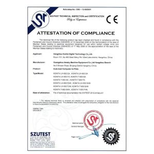 Hangzhou Ecoographix Digital Technology Co., Ltd. Сертификации