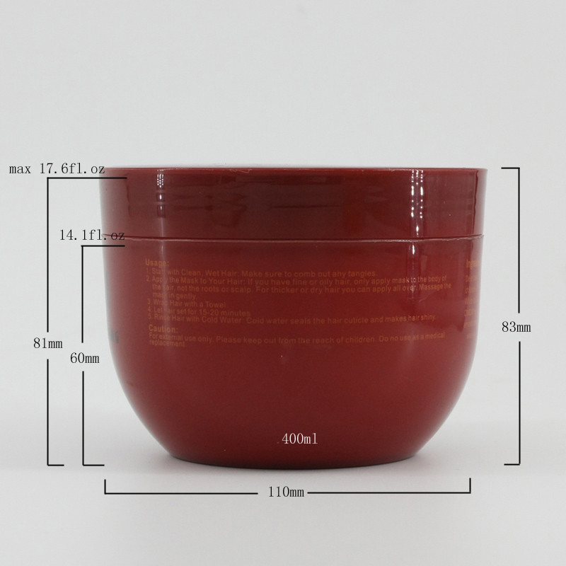 красное тело ЛЮБИМЦА 400g Scrub шар опарника формирует пластиковый опарник 500ml