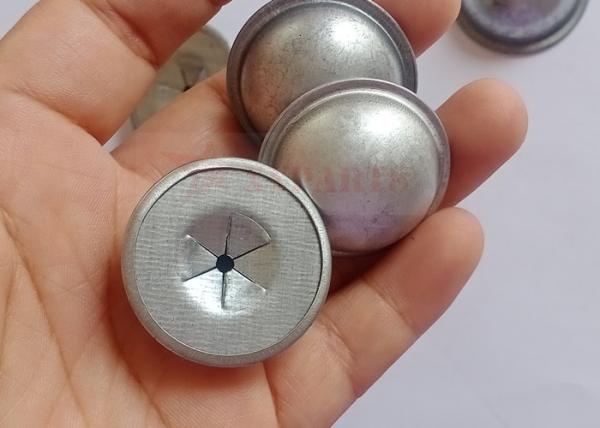 7/8 Stainless Steel Dome Capped Washers for 14Gauge Insulation Pins
