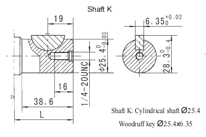 Порт BME2-300-HM-K-R-01 трубы фланца болта мотора 2 цилиндрического вала 25.4mm Gerotor гидравлический