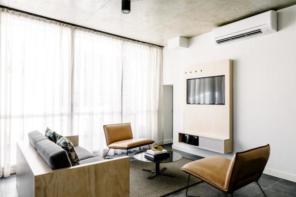 Kampong Cham custom hotel furniture suppliers for interior design of TV wall mounted cabinet and bedroom wardrobe