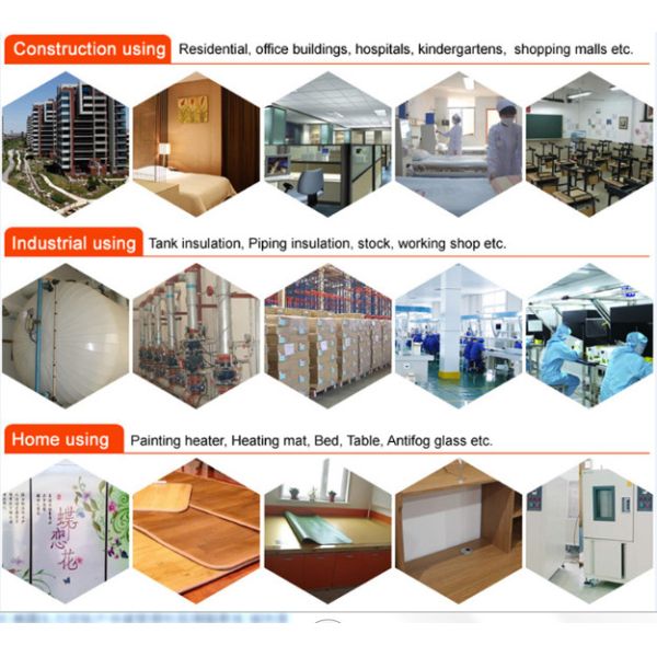 Carbon Fiber Heating Film / Far-infrared Heating Film Not Afraid Of Folding