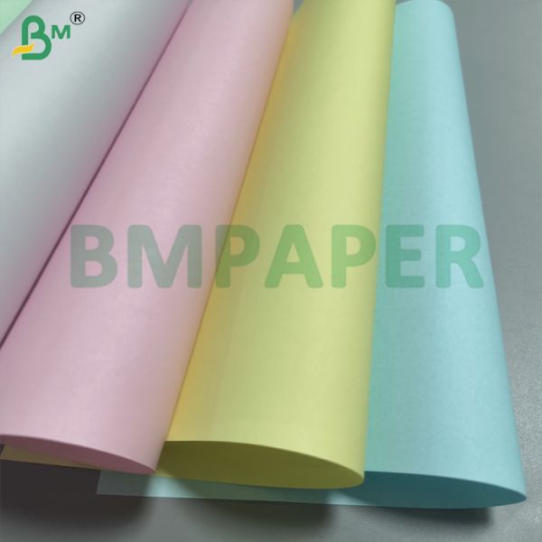 Carbonless Copy Paper Base Paper CB CFB CF Types For Invoice Receipt Bill Printing