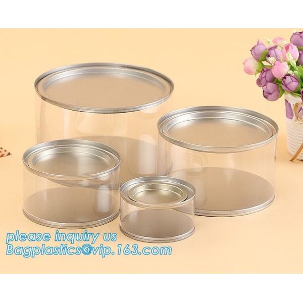 1 gallon clear plastic paint cans for packaging,Plastic Food Grade Clear PET Can Round Food Storage Container Screw Lid