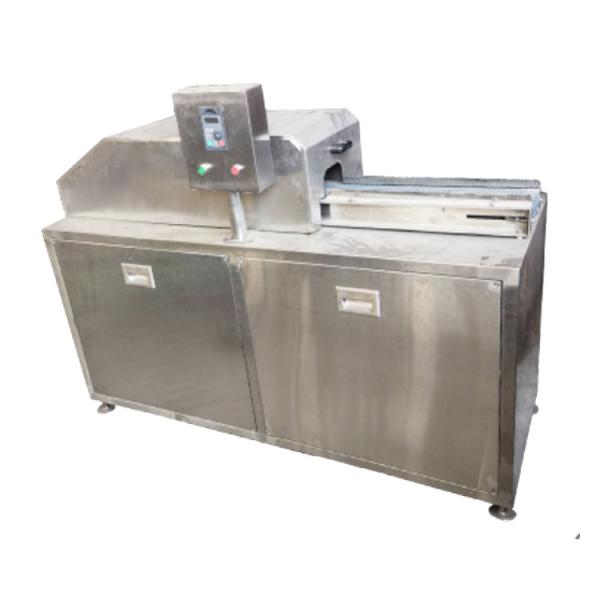 Stainless steel aloe vera leaf peeling machine / automatic aloe vera gel extraction machine