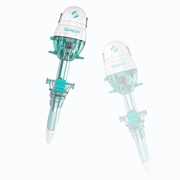 Laparoscopia Instrumento cirúrgico de dupla vedação descartável Hasson Trocar 12mm Trocar