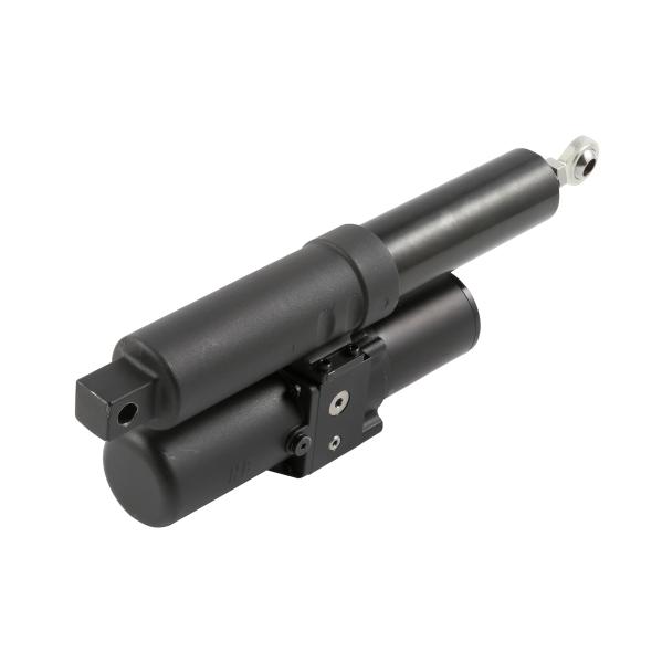 Atuador linear hidráulico elétrico 24vdc, curso elétrico 8000n de 6 polegadas da movimentação linear