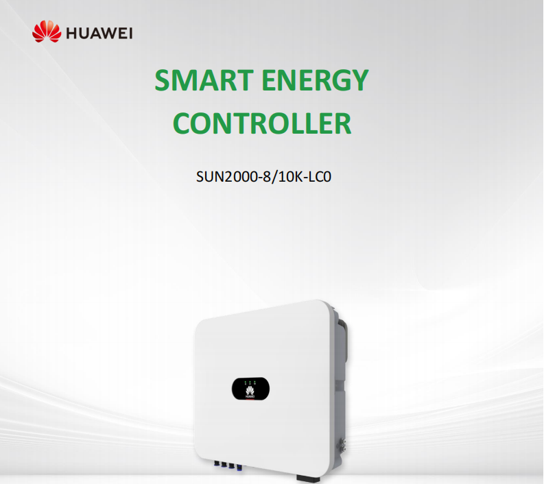 LCD Display Inverter Huawei Single Phase 8kw 10kw SUN2000-8/10K-LC0 for Solar Power System