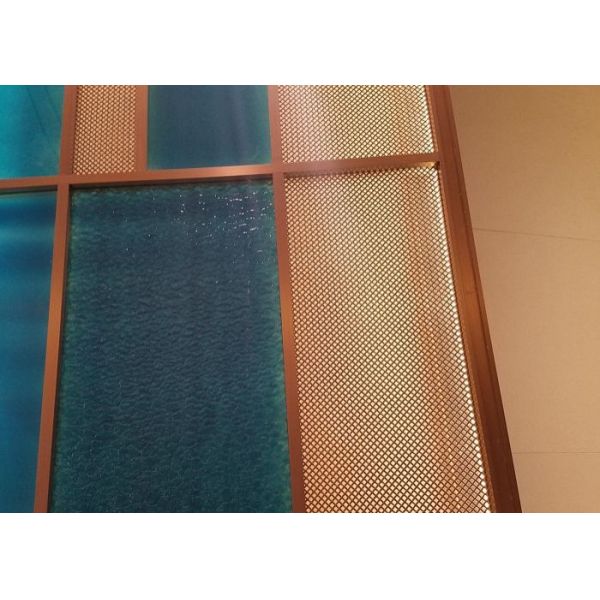 Cabinets 316 Stainless Decorative Steel Mesh Titanium Coating