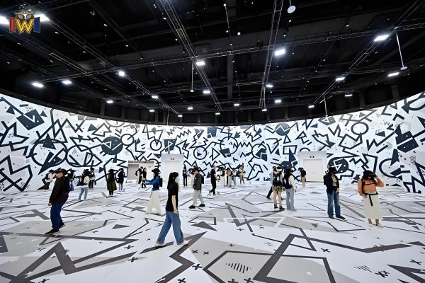 XR Arena Location Based Entertainment Space Game with Special Effects