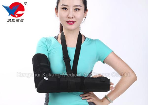 Good Ventilation Functional Forearm Brace One Touch Adjustment With Telescopic Length