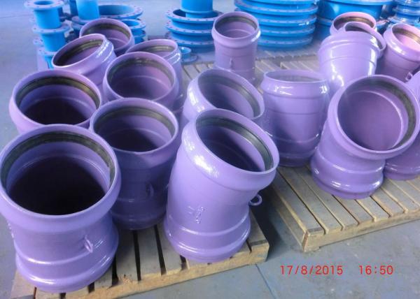 PVC Pipe Double Socket Fusion Bonded Epoxy Bend Elbow Equal Round Shape