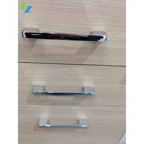 da gaveta magro da borda 3 de 5mm a natureza de aço do armário do enchimento denomina 3 punhos do metal