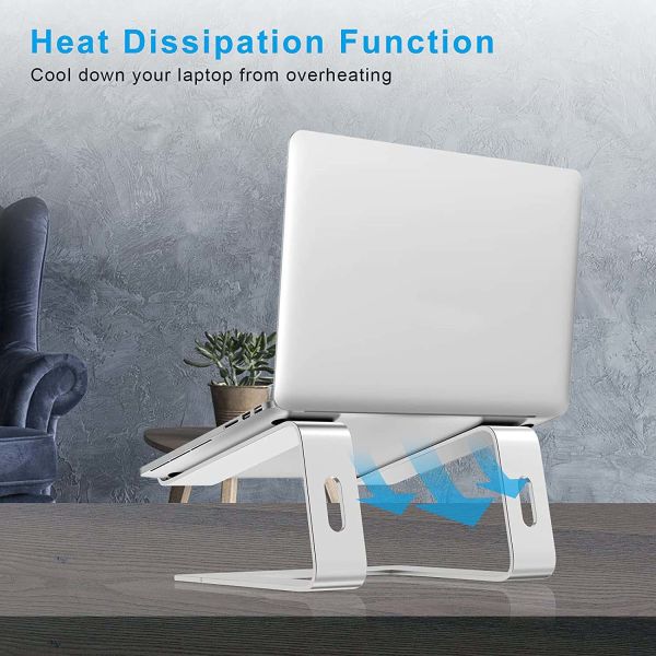 Эргономическая алюминиевая портативная регулируемая стойка отделяемые 26cm ноутбука