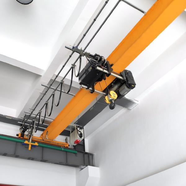 HD Model Single Girder Electric Overhead Travelling Crane Safety Mobile 5t